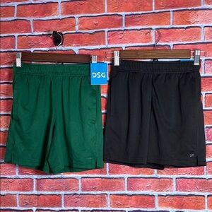 DSG Boys Kids Bundle Lot of 2 All Purpose‎ Athletic Moisture Wicking Short Small
